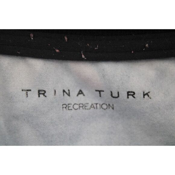 Trina Turk Zip Front JACKET Womens SIZE L - Picture 7 of 8